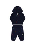 Ralph Lauren Blue Tracksuit For Baby Kids Ralph Lauren Blue Tracksuit For Baby Kids - Blue