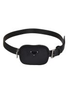 Prada Pouch Applique Belt Prada Pouch Applique Belt - Black