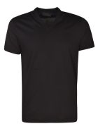 Prada V-neck T-shirt Prada V-neck T-shirt - Black