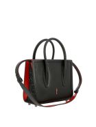 Christian Louboutin Black Leather Paloma S Mini Bag Christian Louboutin Black Leather Paloma S Mini Bag - BLACK