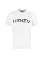 Kenzo Cotton Crew-neck T-shirt Kenzo Cotton Crew-neck T-shirt - Bianco