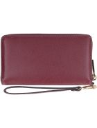 Michael Kors Wristlets Grain Leather Wallet Michael Kors Wristlets Grain Leather Wallet - Burgundy