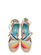 Castañer by Paul Smith Carina Ps 042 Wedges In Beige Canvas Castañer by Paul Smith Carina Ps 042 Wedges In Beige Canvas - beige