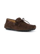 Tod's Brown Suede Gommino Tod's Brown Suede Gommino - Testa Di Moro
