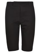 Prada Wrap Waist Fastening Shorts Prada Wrap Waist Fastening Shorts - Black