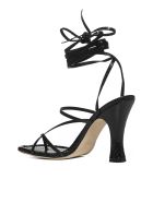 Paris Texas Mirta Animalier-effect Leather Sandals Paris Texas Mirta Animalier-effect Leather Sandals - Nero