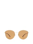 Gucci Gucci Gg0807sa Gold Sunglasses Gucci Gucci Gg0807sa Gold Sunglasses - Gold