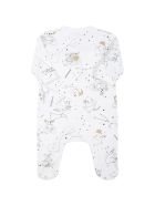 Givenchy White Set For Baby Kids With Constellations Givenchy White Set For Baby Kids With Constellations - White