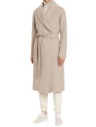 Coat Cashmere Kiton Coat Cashmere - TAUPE