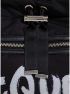 Alexander McQueen The Bundle Crossbody Bag In Recycled Nylon Alexander McQueen The Bundle Crossbody Bag In Recycled Nylon - Black