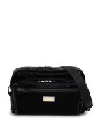 Dolce & Gabbana Messenger Sicily Nylon Crossbody Bag With Logo Dolce & Gabbana Messenger Sicily Nylon Crossbody Bag With Logo - Black
