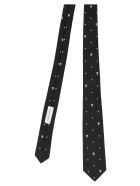 Alexander Mcqueen 'stars&skull' Tie Alexander McQueen 'stars&skull' Tie - Black