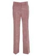 Hebe Studio Pink Cordury Trousers Hebe Studio Pink Cordury Trousers - Pink