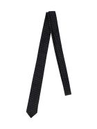 Saint Laurent Squared Tie Saint Laurent Squared Tie - Black Ivory
