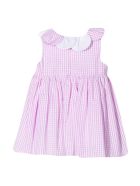 leBebé Le Bebé Enfant Check Dress leBebé Le Bebé Enfant Check Dress - Rosa