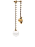 Alexander McQueen Pearly Skull Earring Alexander McQueen Pearly Skull Earring - Mix