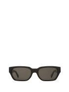Garrett Leight Garrett Leight Mayan Sun Black Sunglasses Garrett Leight Garrett Leight Mayan Sun Black Sunglasses - Black