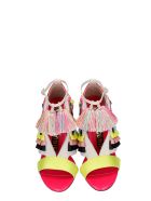 Kat Maconie Aya Sandals In Rose-pink Synthetic Fibers Kat Maconie Aya Sandals In Rose-pink Synthetic Fibers - rose-pink