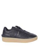Lanvin Branded Sneakers Lanvin Branded Sneakers - Black
