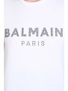 Balmain T-shirt In White Cotton Balmain T-shirt In White Cotton - Bianco