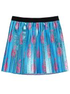 Gucci Gg Apple Lamé Jacquard Skirt Gucci Gg Apple Lamé Jacquard Skirt - Light blue