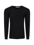 Molo Black T-shirt For Girl Molo Black T-shirt For Girl - Black