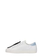 D.A.T.E. Hill Low Sneakers In White Leather D.A.T.E. Hill Low Sneakers In White Leather - white