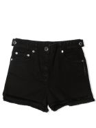 Givenchy Black Cotton Denim Shorts Givenchy Black Cotton Denim Shorts - Nero
