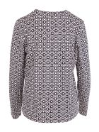 's Max Mara 'crusca' Viscose Blouse 'S Max Mara 'crusca' Viscose Blouse - Black Ecrù