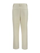 Baggy Trousers In Stretch Cotton Interlock Couture Brunello Cucinelli Baggy Trousers In Stretch Cotton Interlock Couture