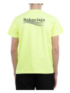 Yellow Political Campaign T-shirt Balenciaga Yellow Political Campaign T-shirt - Giallo
