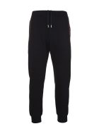 Man Black Slim Fit Joggers With Contrast Logoed Selvedge Tapes Alexander McQueen Man Black Slim Fit Joggers With Contrast Logoed Selvedge Tapes - Black
