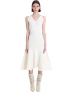 Dress In Beige Viscose Ami Alexandre Mattiussi Dress In Beige Viscose - 150