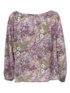 Gold Hawk Tropical Off Shoulder Top Gold Hawk Tropical Off Shoulder Top - Muted Rose Combo