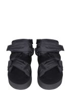 RED Valentino Platform Sandals With Bows RED Valentino Platform Sandals With Bows - NERO