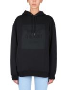 Opening Ceremony Sweatshirt With Logo Box Opening Ceremony Sweatshirt With Logo Box - Nero