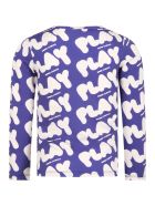Bobo Choses Blue Swim Top For Kids With Logos Bobo Choses Blue Swim Top For Kids With Logos - Blue