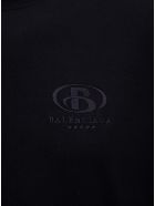 Balenciaga Black Cotton T-shirt With Logo Balenciaga Black Cotton T-shirt With Logo - Black