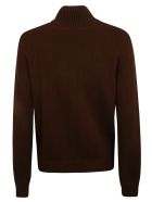 Gucci Web Stripe Detail Turtleneck Bomber Gucci Web Stripe Detail Turtleneck Bomber