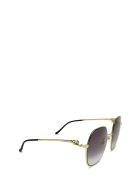 Cartier Eyewear Cartier Ct0267s Gold Sunglasses Cartier Eyewear Cartier Ct0267s Gold Sunglasses - Gold