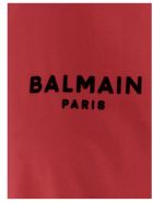 T-shirt Balmain T-shirt - Fuchsia/noir
