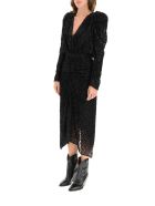 Maray Midi Dress Isabel Marant Maray Midi Dress - BLACK