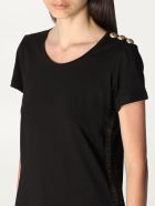 Paciotti 4us T-shirt Paciotti 4us T-shirt With Buttons Paciotti 4US T-shirt Paciotti 4us T-shirt With Buttons - Black