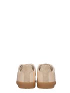 Maison Margiela Replica Sneakers In Powder Suede And Leather Maison Margiela Replica Sneakers In Powder Suede And Leather - powder