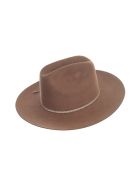 Super Duper Hats Western Crown Large Row Brim Nat Stone Detail Super Duper Hats Western Crown Large Row Brim Nat Stone Detail - Pony