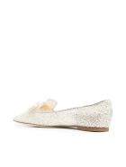 Jimmy Choo Glitter Tulle Metallic Nappa Jimmy Choo Glitter Tulle Metallic Nappa - Silver Silver