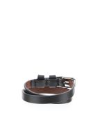 Alexander McQueen Double Wrap Skull Bracelet Alexander McQueen Double Wrap Skull Bracelet - BLACK