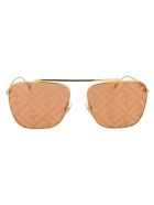 Ff 0406/s Sunglasses Fendi Ff 0406/s Sunglasses - J5G0M GOLD
