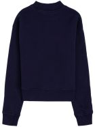 Palm Angels Blue Cotton Crew Neck Sweatshirt With Teddy Bear Print Palm Angels Blue Cotton Crew Neck Sweatshirt With Teddy Bear Print - Blu