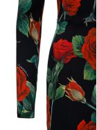 Dolce & Gabbana Roses Silk Dress Dolce & Gabbana Roses Silk Dress - Black